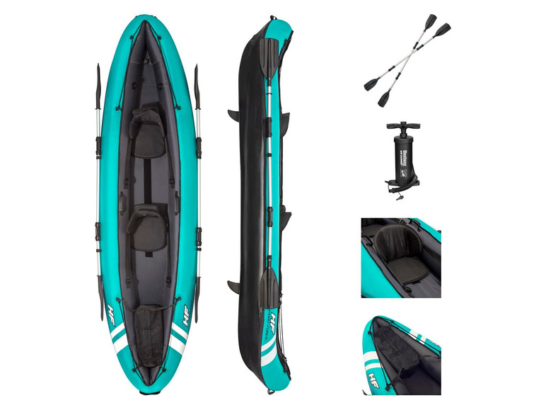 Aller en mode plein écran : Bestway Ensemble de kayak Hydro-Force™ Ventura, 2 personnes, 330 x 94 x 48 cm - Image 4