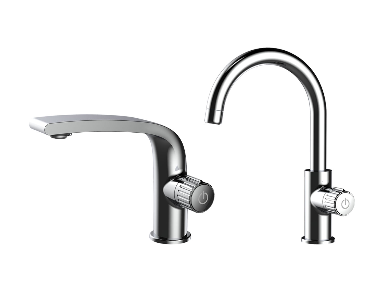 Duschwell Mitigeur de lavabo de salle de bain Basic, avec mousseur Neoperl