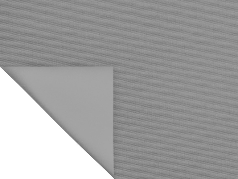 Tissu gris avec une texture tissée.