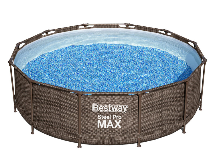Aller en mode plein écran : Bestway Kit piscine hors sol Steel Pro Max™, avec pompe de filtration - Image 3