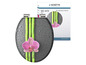 Abattant de toilettes Schütte avec motif bambou et orchidées.