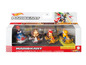 Hot Wheels Mario Kart pack de 4 avec Mario, Donkey Kong, Diddy Kong et Yoshi.