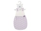 Un sac de couchage violet à motif de chats de Träumeland.