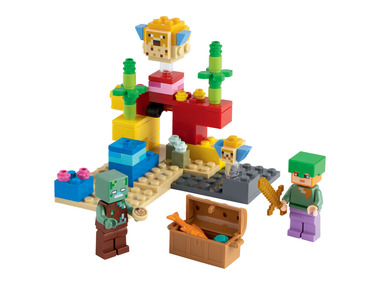 Lego Minecraft Le récif corallien