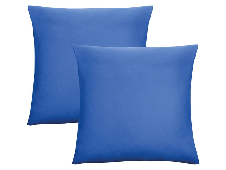 Aller en mode plein écran : BIBERNA, Lot de 2 housses de coussin en jersey fin - Image 35