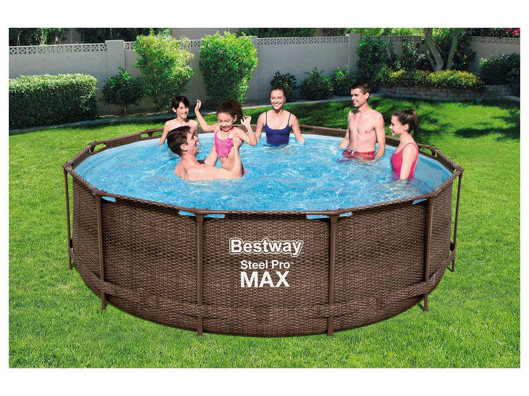 Aller en mode plein écran : Bestway Kit complet piscine Steel Pro Max™ DELUXE SERIES™ Framepool, Ø 366 x 100 cm - Image 8