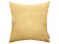 Un coussin jaune de la marque Magma.