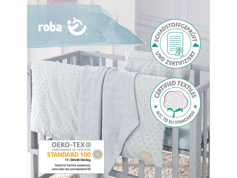 Aller en mode plein écran : roba Ensemble »Lil Planet«, linge de lit, drap-housse, couverture pour bébés - Image 9