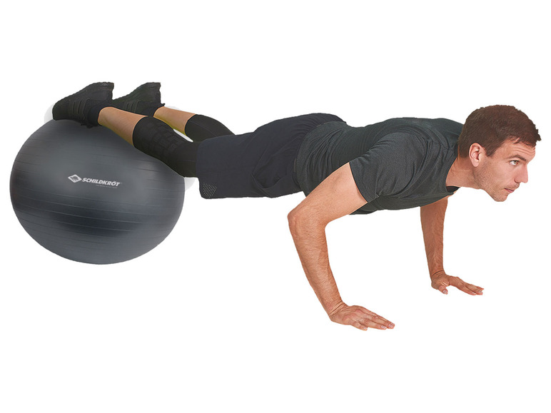 Aller en mode plein écran : Schildkröt Fitness Ballon de gym pour les personnes mesurant entre 160 et 185 cm - Image 14