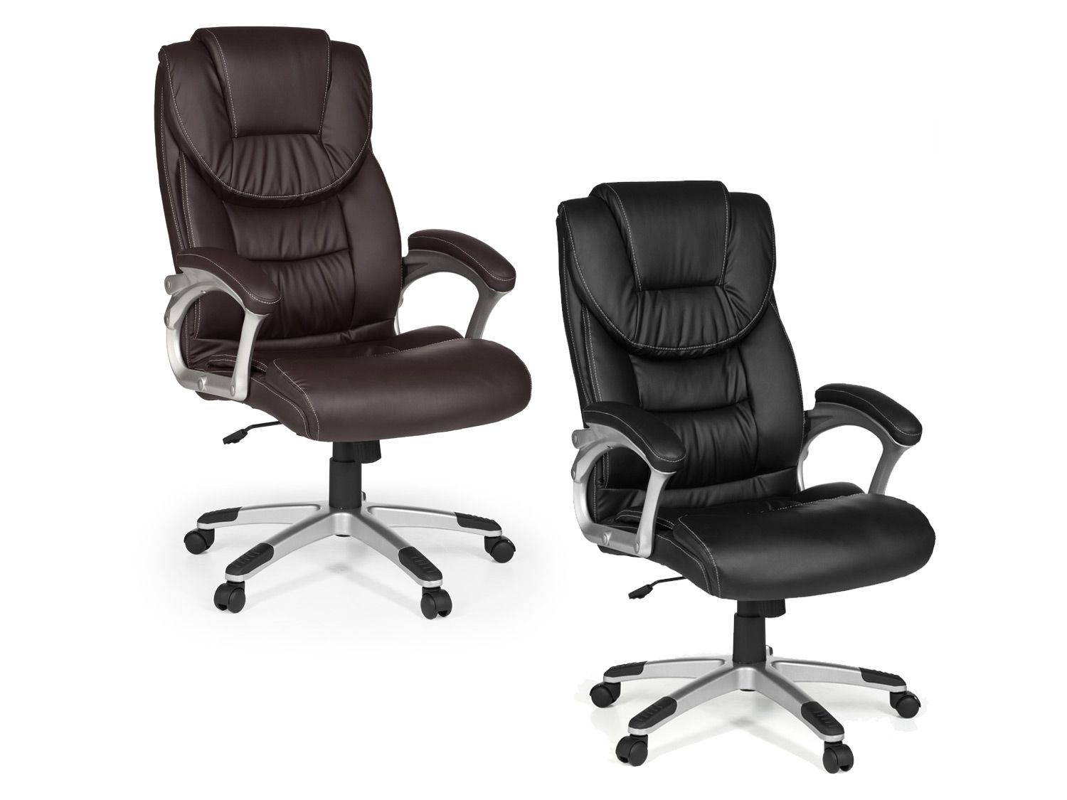 AMSTYLE Chaise de bureau MADRID