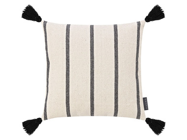 MAGMA Housse de coussin « OYO », 40 x 40 cm, avec pompons