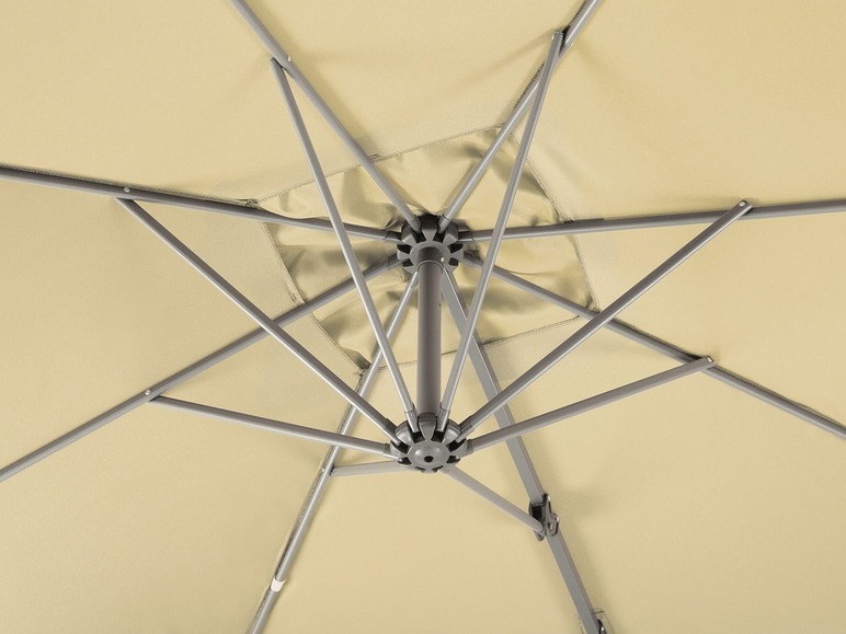 Aller en mode plein écran : Schneider Parasol déporté Valencia et housse de protection, portée 250 cm - Image 3