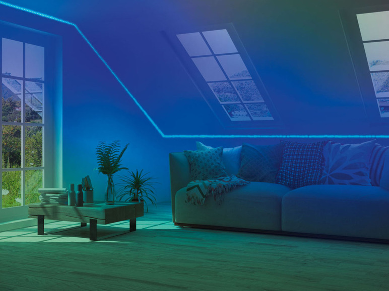 Aller en mode plein écran : LIVARNO home Ruban LED réglable RGB, 10 m - Image 2