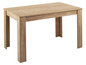 Une table en bois avec quatre pieds.
