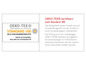 Certification OEKO-TEX® Standard 100 pour les textiles