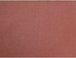 Un tissu tissé de couleur rouge-brun.