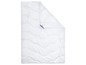 Couette blanche avec piquage ondulé, marque Bedo.