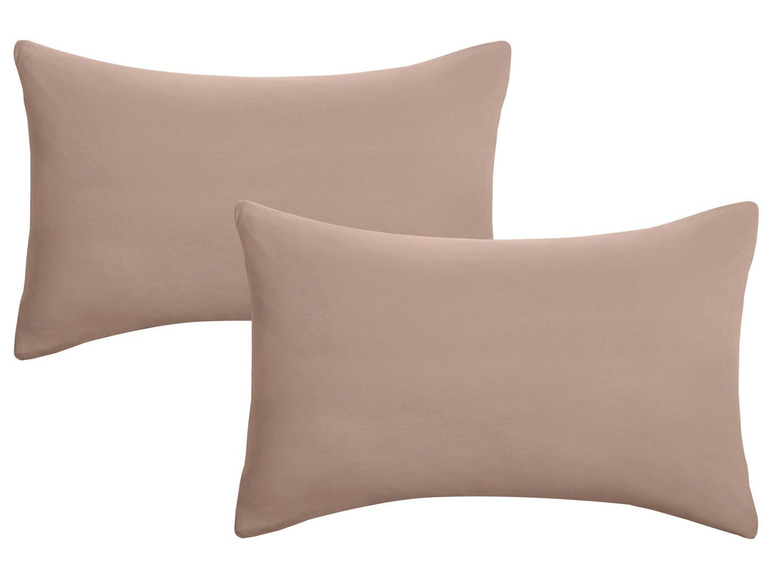 Aller en mode plein écran : BIBERNA, Lot de 2 housses de coussin en jersey fin - Image 28