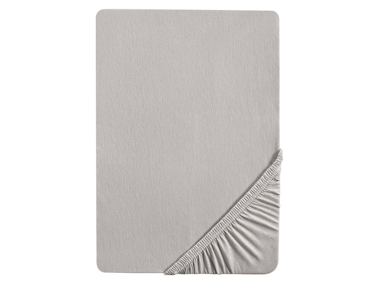 Aller en mode plein écran : Biberna Drap-housse pour matelas hauts et lits à eau, en jersey élasthanne - Image 3