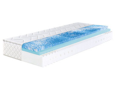 f.a.n. - Matelas en mousse froide Sweet Dream XXL, 7 zones, avec surmatelas 