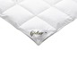 Une couette en duvet blanche avec la marque Fjodor.