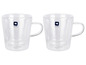 Deux tasses en verre de la marque Leonardo.
