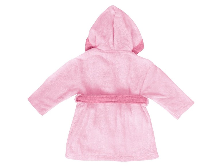 Aller en mode plein écran : Egeria Peignoir de bain bébé « Poney rose », pur coton, différentes tailles, broderie - Image 2