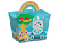 Ensemble de construction Lego Duplo avec une licorne et un arc-en-ciel.