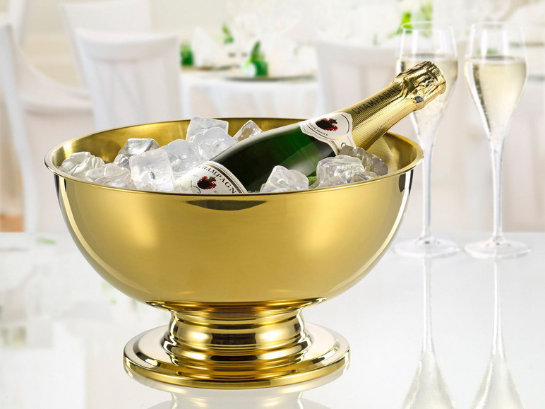 Aller en mode plein écran : Esmeyer Vasque à champagne en acier inoxydable d’une contenance d’env. 5 l - Image 3