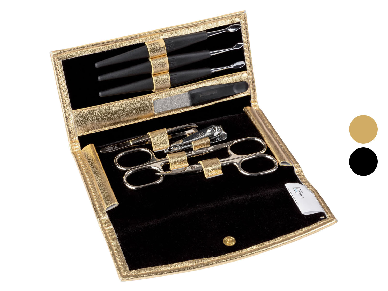 LIVARNO home Étui de manucure, 8 pièces