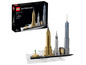 Ensemble LEGO Architecture avec la skyline de New York.