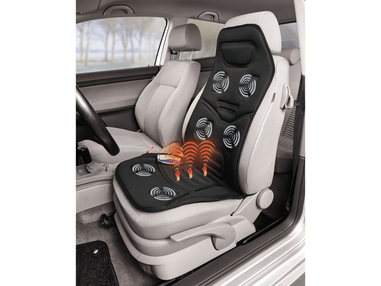 Aller en mode plein écran : ULTIMATE SPEED® Couvre-siège auto massant et chauffant UAMM 12-B2 - Image 3
