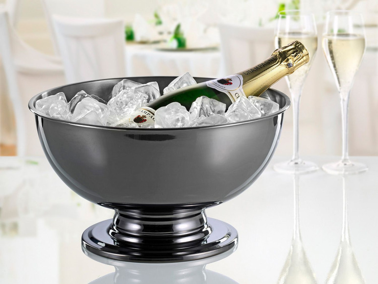 Aller en mode plein écran : Esmeyer Vasque à champagne en acier inoxydable d’une contenance d’env. 5 l - Image 5