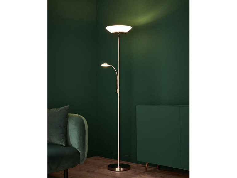 Aller en mode plein écran : LIVARNO home Lampadaire à LED avec liseuse - Image 12