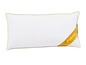 Un oreiller blanc avec un ruban jaune Balete Gold Edition