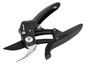 Un sécateur Fiskars avec des poignées noires.