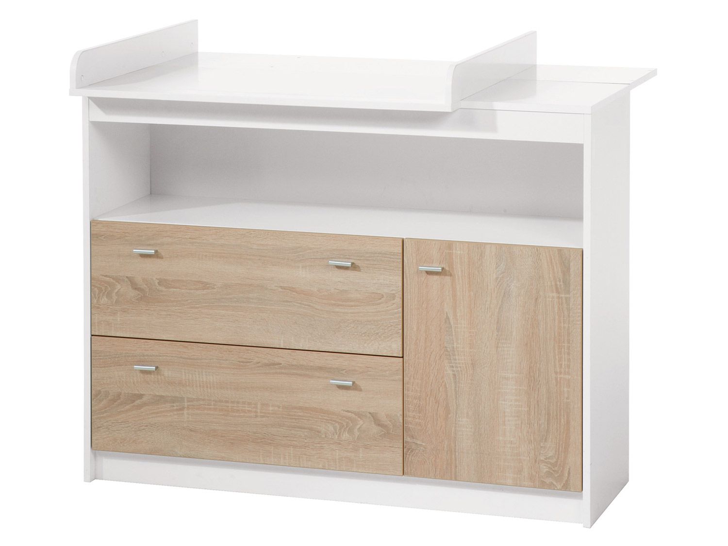 ROBA Commode Gabriella + Table à Langer Bicolore