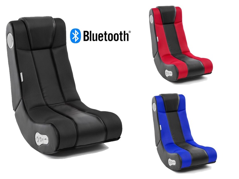 Aller en mode plein écran : Wohnling Fauteuil de jeu avec système audio intégré - Image 1