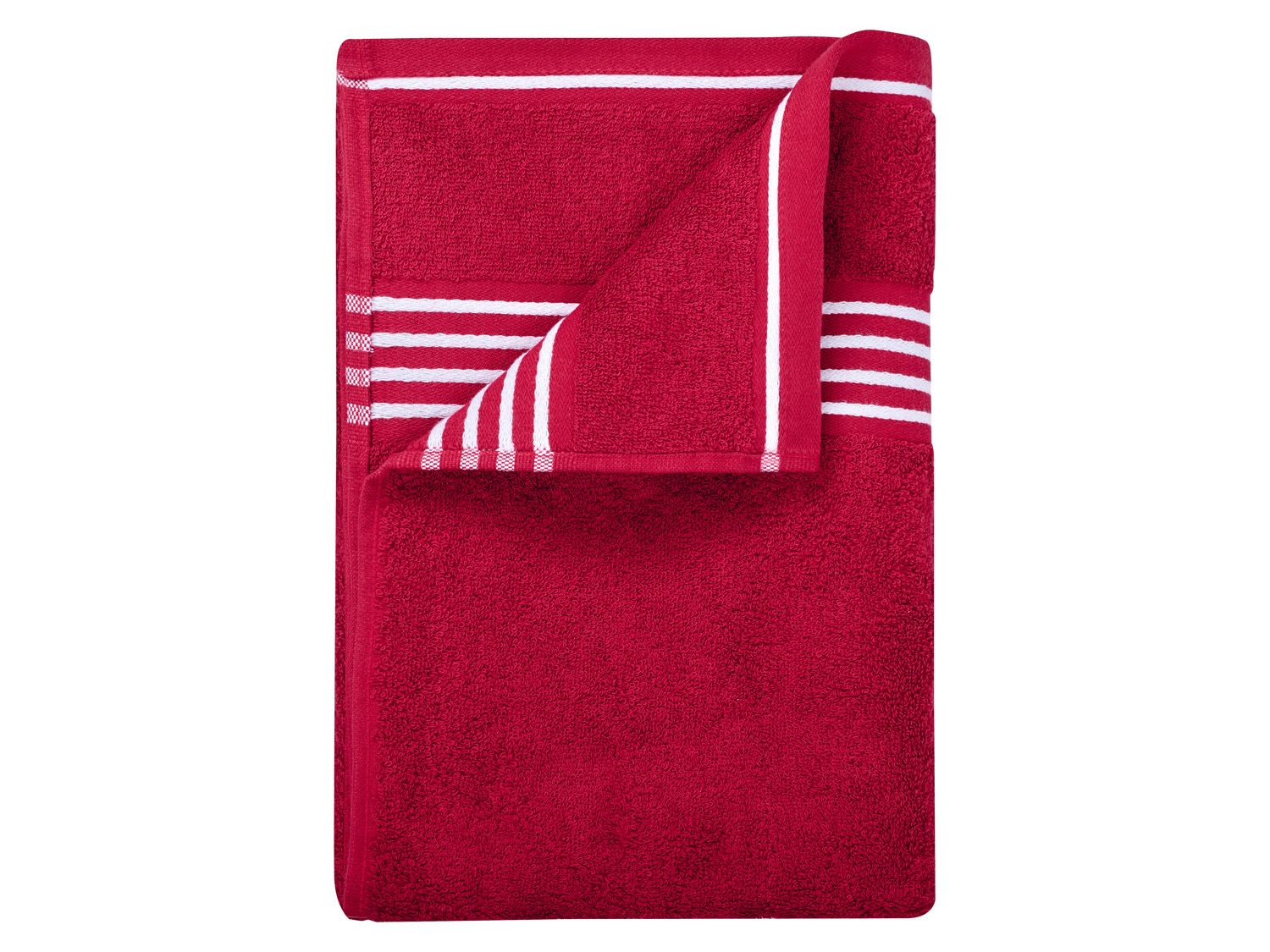 Serviette+à+main+Rio,+50+x+100+cm+(rouge)