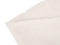 Tapis de bain blanc à texture douce.