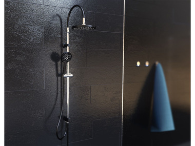 Schütte Colonne de douche MATAO RAIN, douche à pluie mobile et douchette
