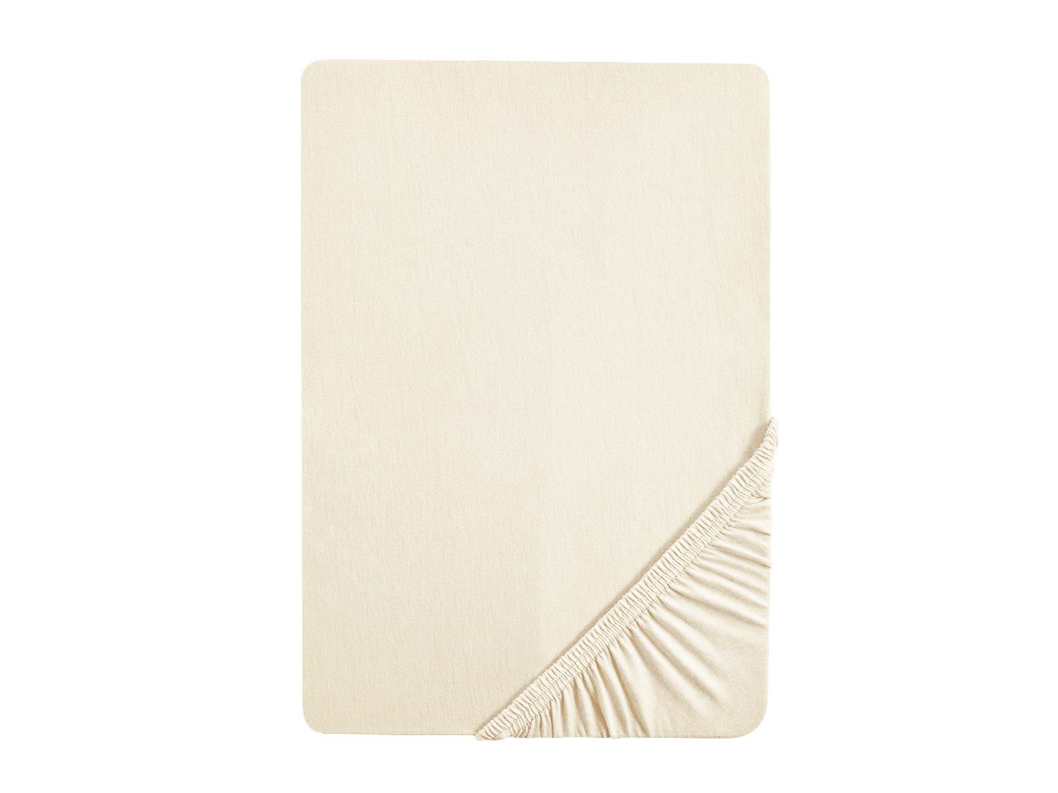 Biberna Drap-housse en jersey (crème, 90-100 x 200 cm)