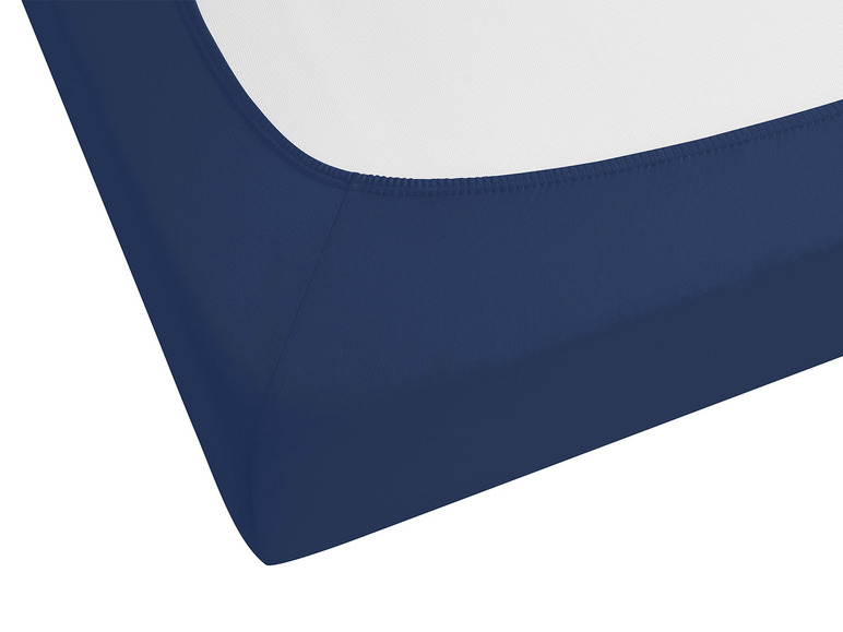Aller en mode plein écran : Biberna Drap-housse pour matelas hauts et lits à eau, en jersey élasthanne - Image 11