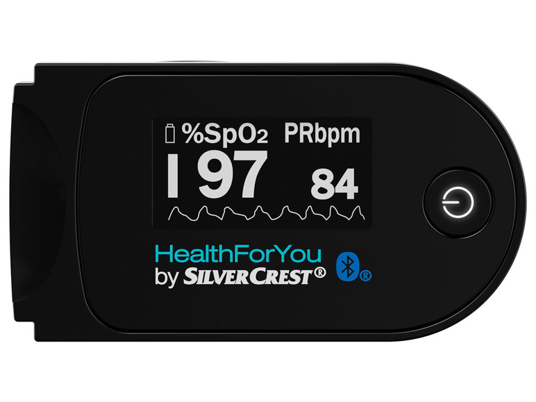 Aller en mode plein écran : SILVERCREST® PERSONAL CARE Oxymètre de pouls avec application, SPO 55 - Image 1