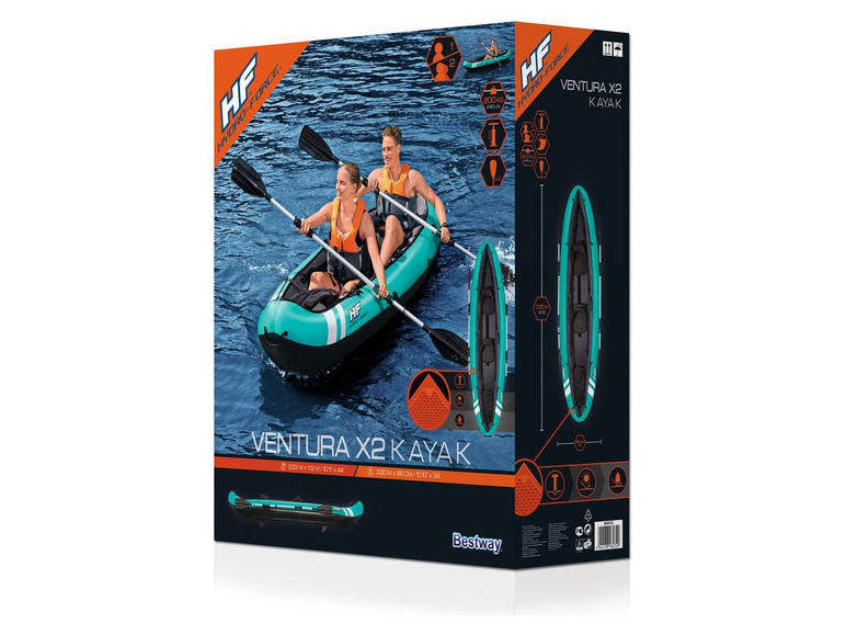 Aller en mode plein écran : Bestway Ensemble de kayak Hydro-Force™ Ventura, 2 personnes, 330 x 94 x 48 cm - Image 7