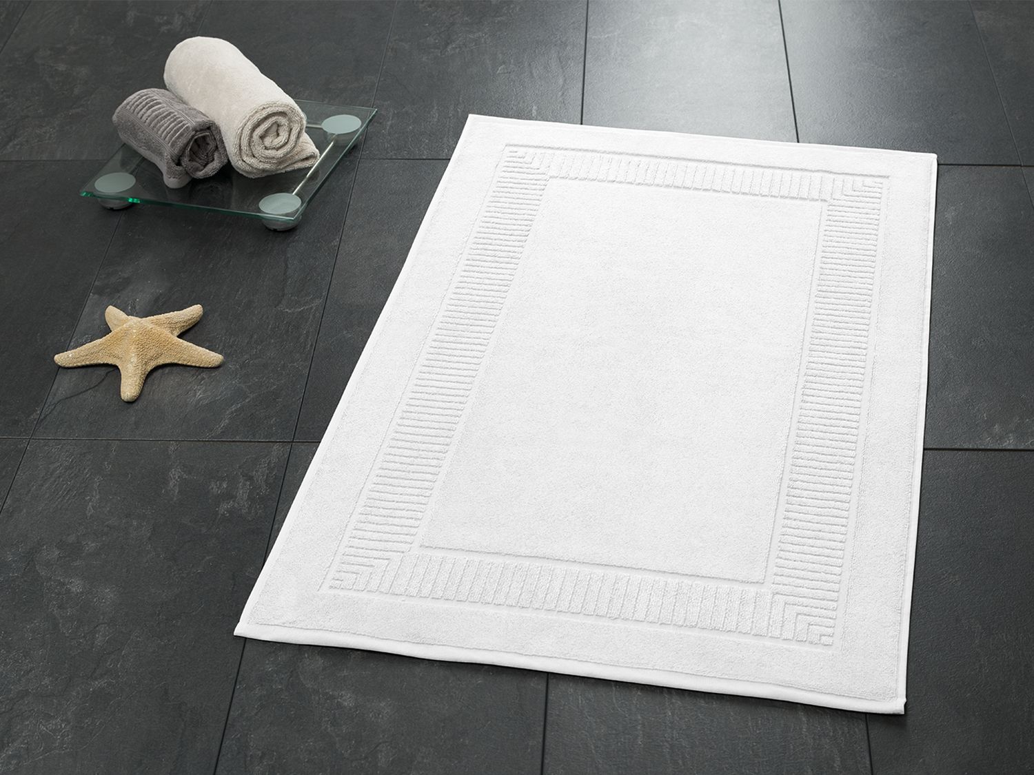 Gozze+Tapis+de+bain,+50+x+70+cm+(blanc)