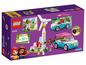LEGO Friends set avec un moulin à vent, une voiture et deux poupées.