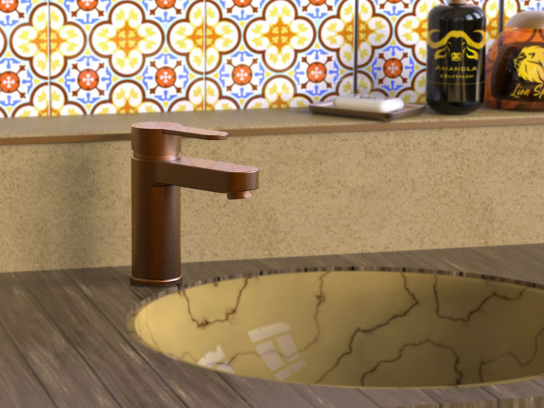 Aller en mode plein écran : Schütte Mitigeur robinet de lavabo ELEPHANT, au design moderne - Image 4