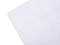 Serviette de bain blanche de près