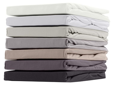 Drap-housse en jersey, pour matelas Boxspring Biberna